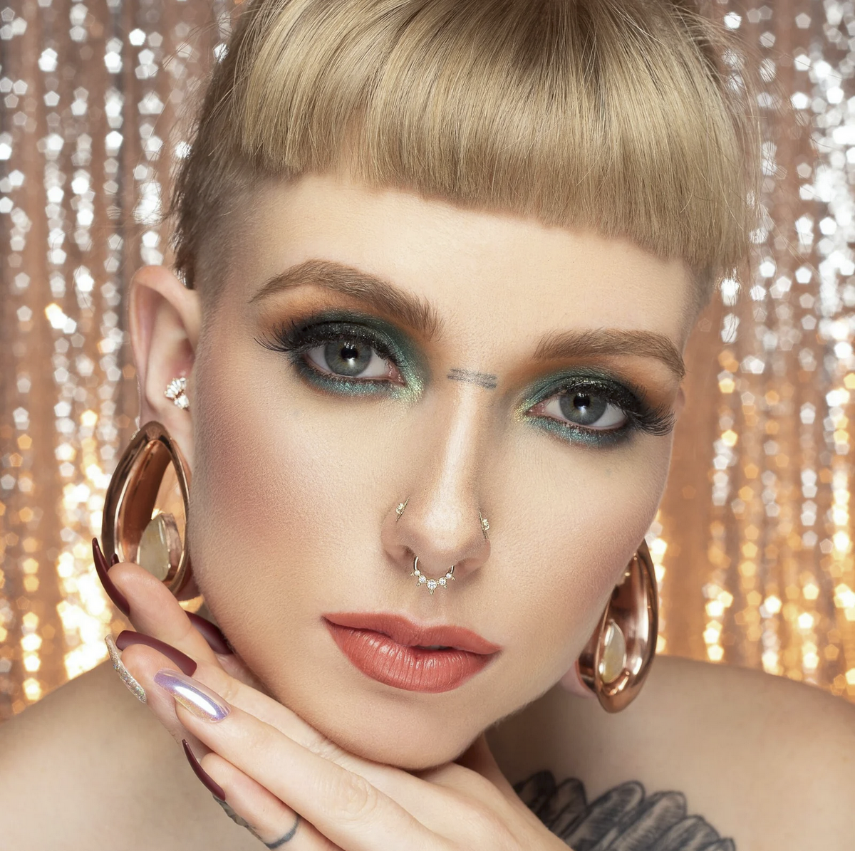 Simone Clicker with CZ — Buddha