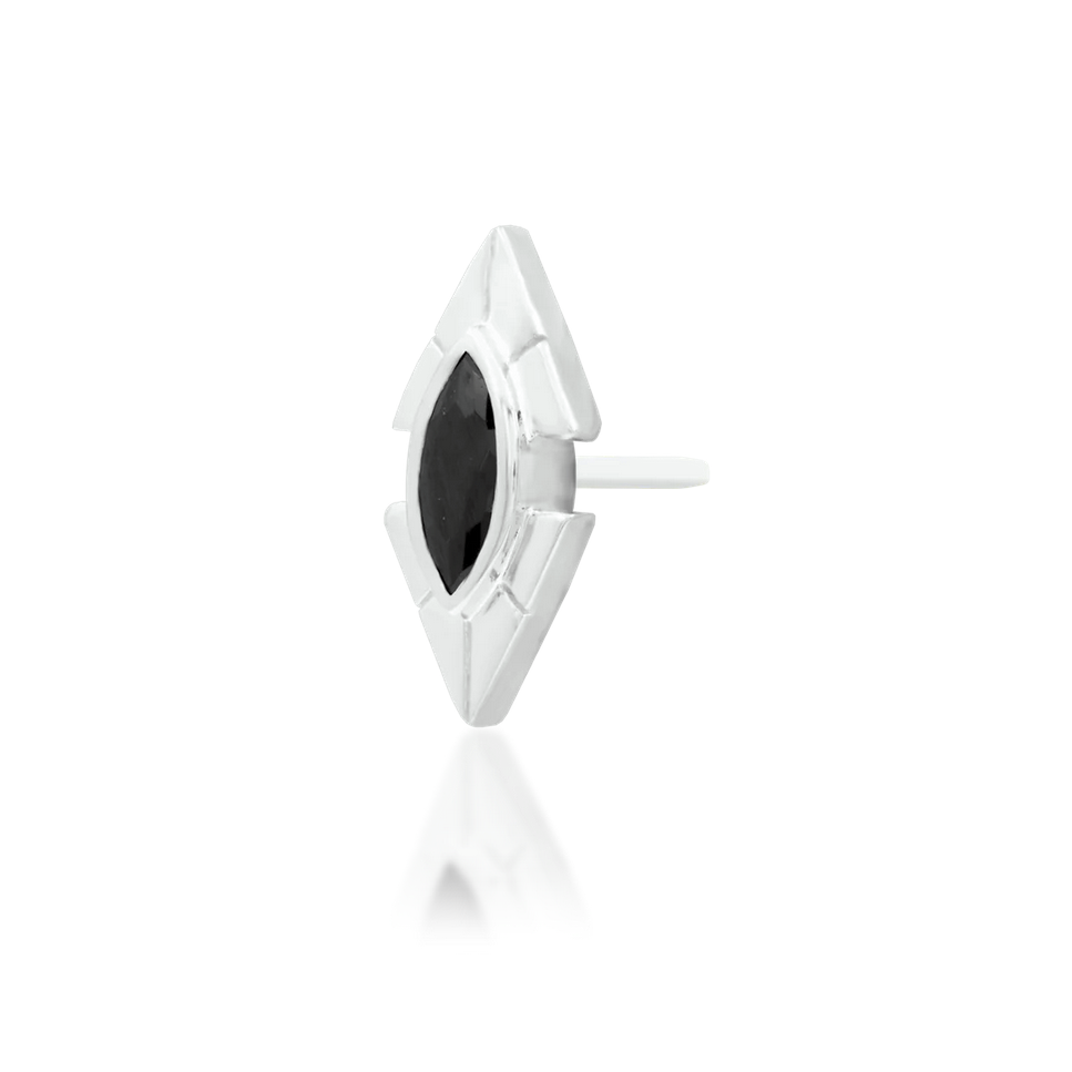 Sirena with Black CZ — Junipurr