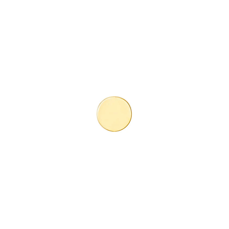 Solid Gold Flat Disc — Modern Mood