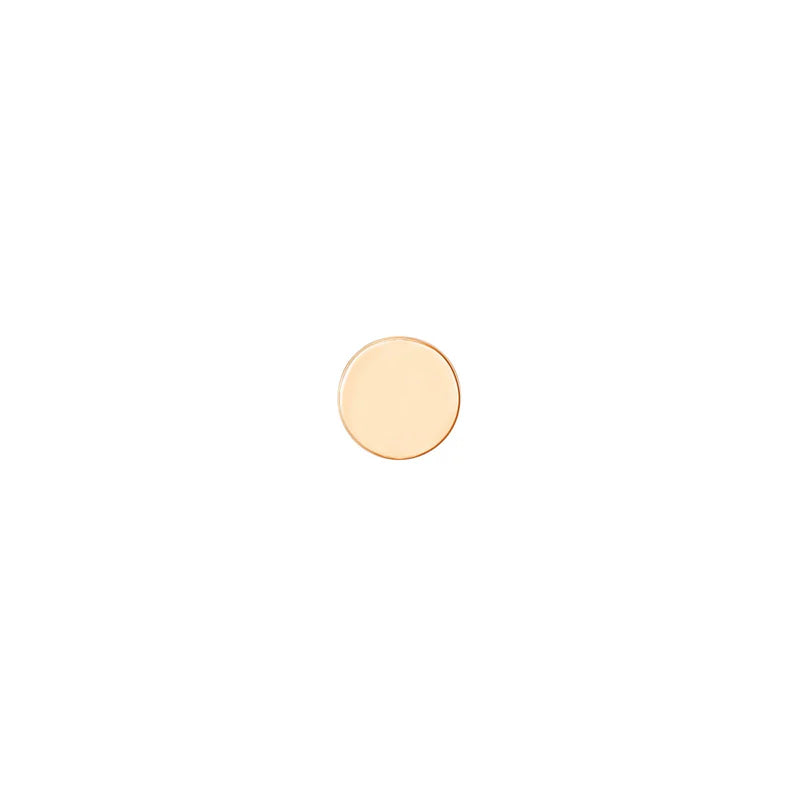 Solid Gold Flat Disc — Modern Mood