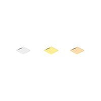 Solid Gold Flat Rhombus — Modern Mood