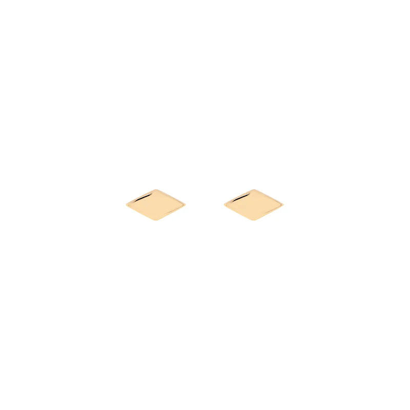 Solid Gold Flat Rhombus from Modern Mood