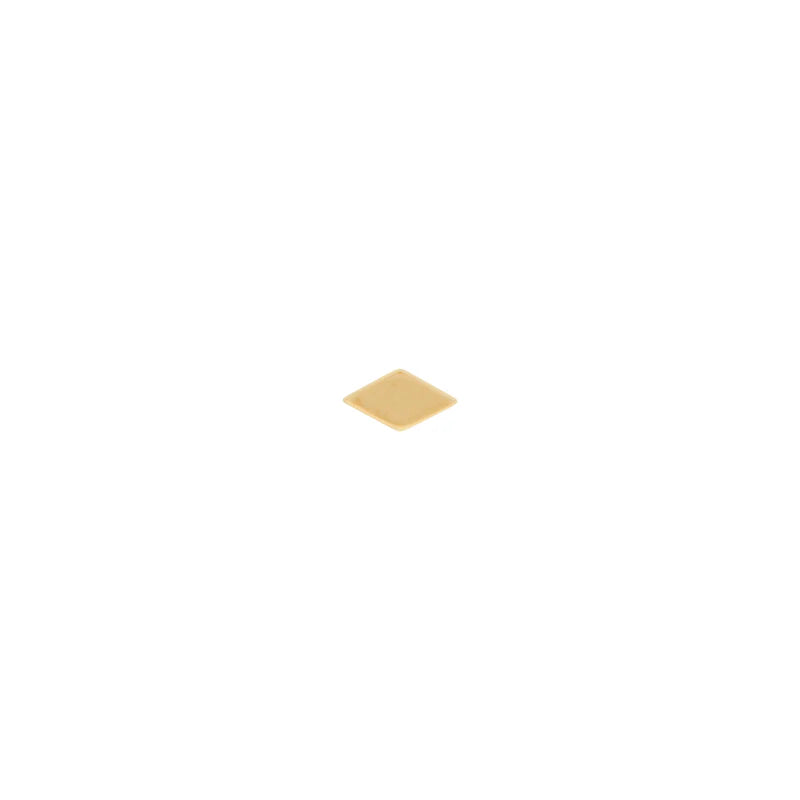 Solid Gold Flat Rhombus — Modern Mood
