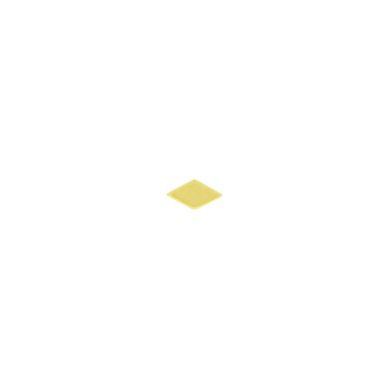 Solid Gold Flat Rhombus — Modern Mood