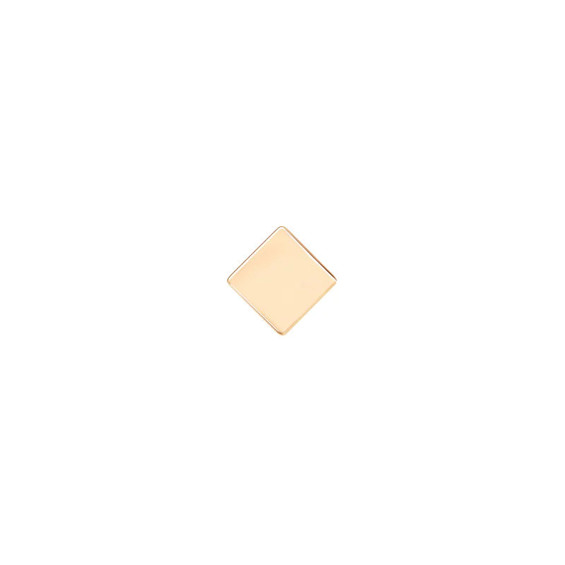 Solid Gold Flat Square — Modern Mood
