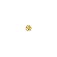 Solid Gold Hammered Disc — Modern Mood