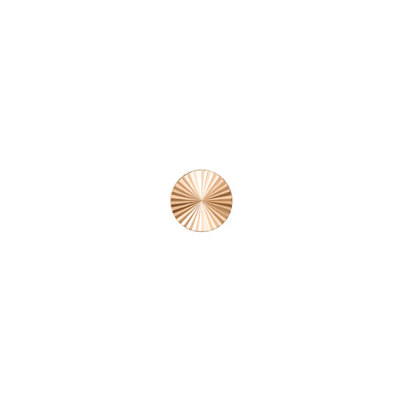 Solid Gold Ray Textured Disc — Modern Mood