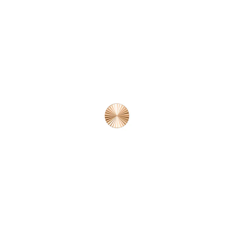 Solid Gold Ray Textured Disc — Modern Mood