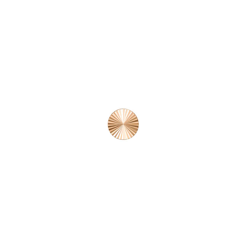 Solid Gold Ray Textured Disc — Modern Mood