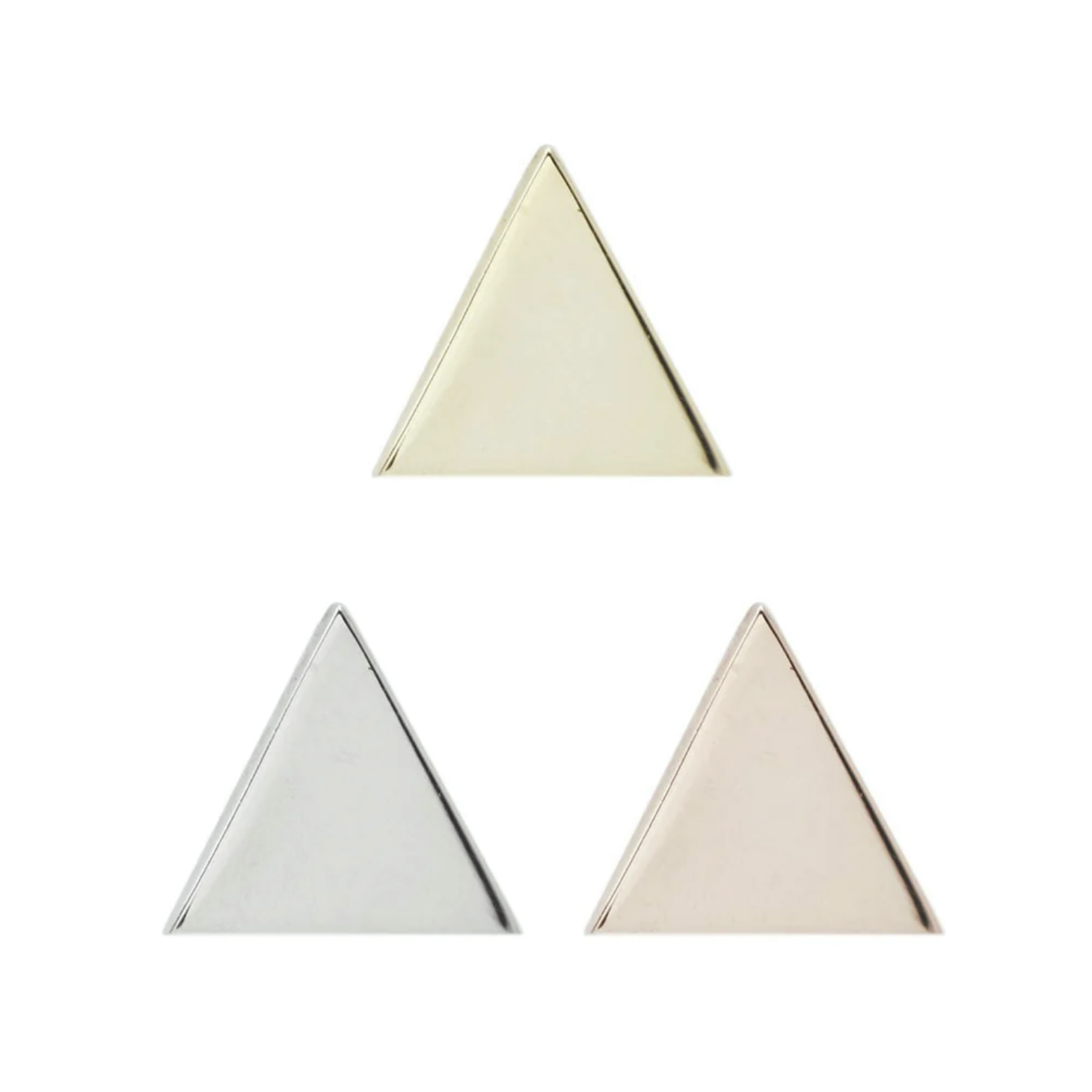 Triangle in Solid Gold — Buddha