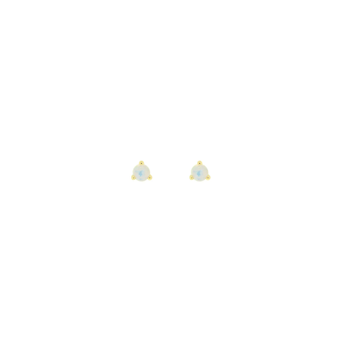 Aura Cabochon Round Solitaire — Modern Mood