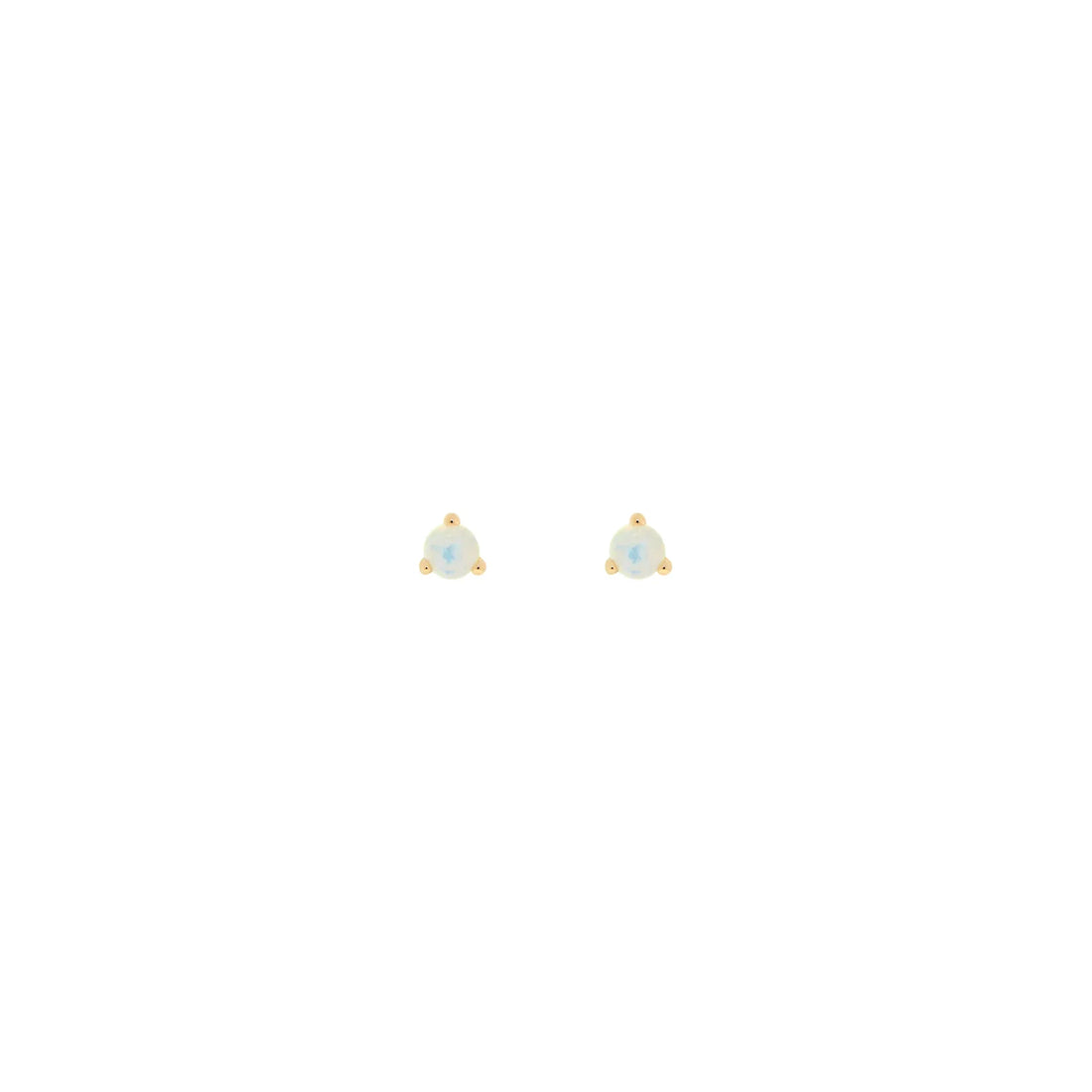 Aura Cabochon Round Solitaire — Modern Mood