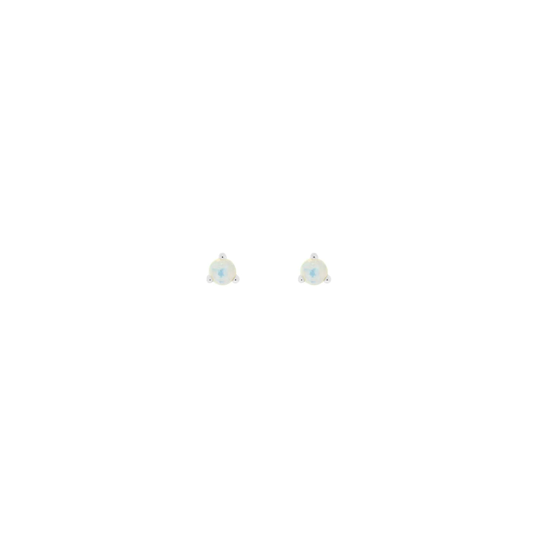 Aura Cabochon Round Solitaire — Modern Mood