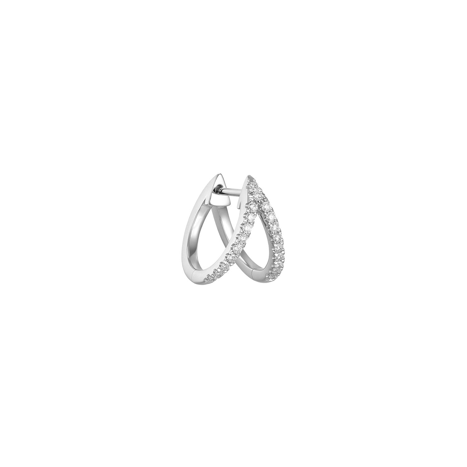 Split Huggie - Diamond