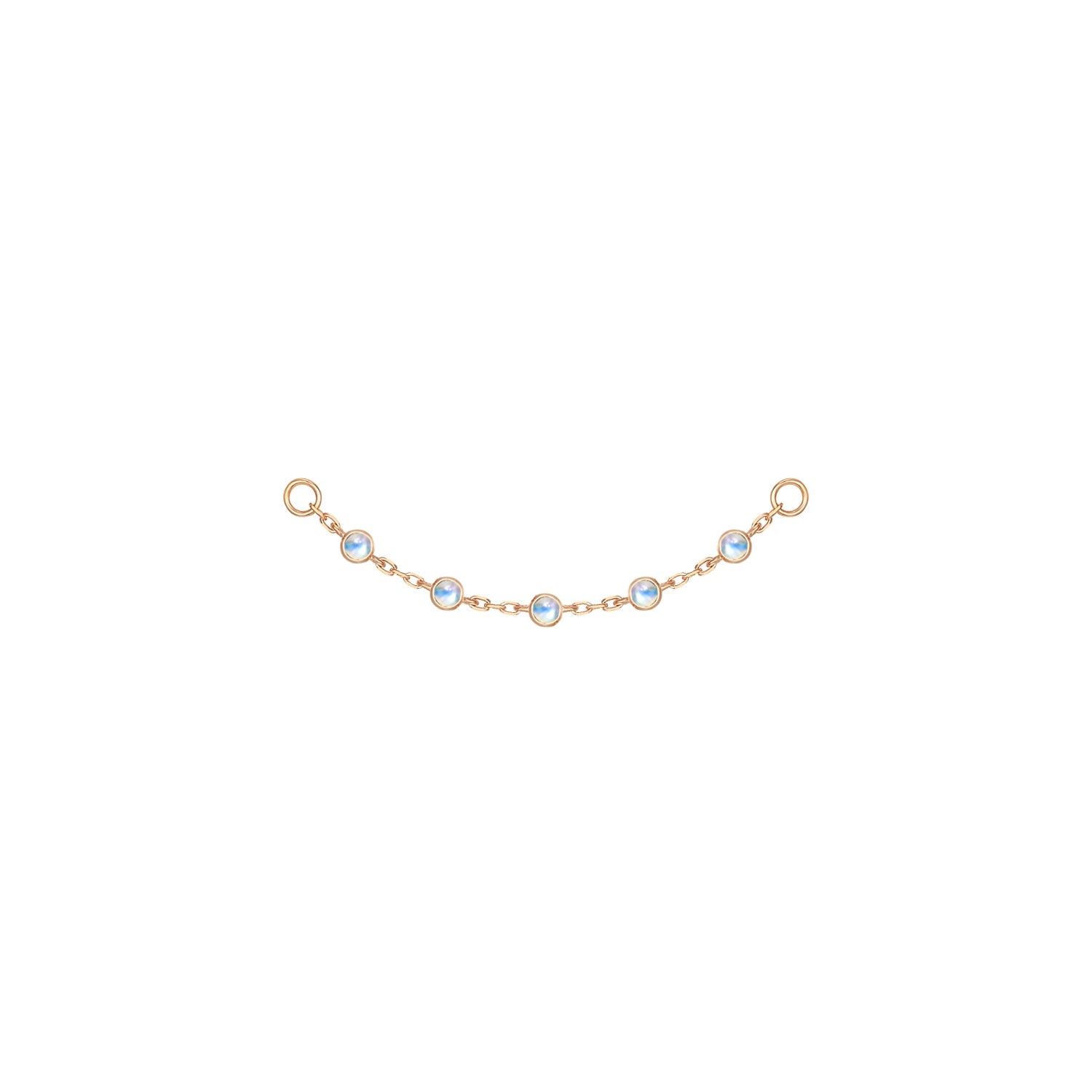 Station Chain - 5 Cabochon