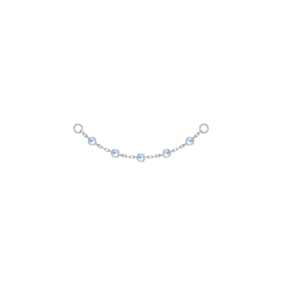 Station Chain - 5 Cabochon