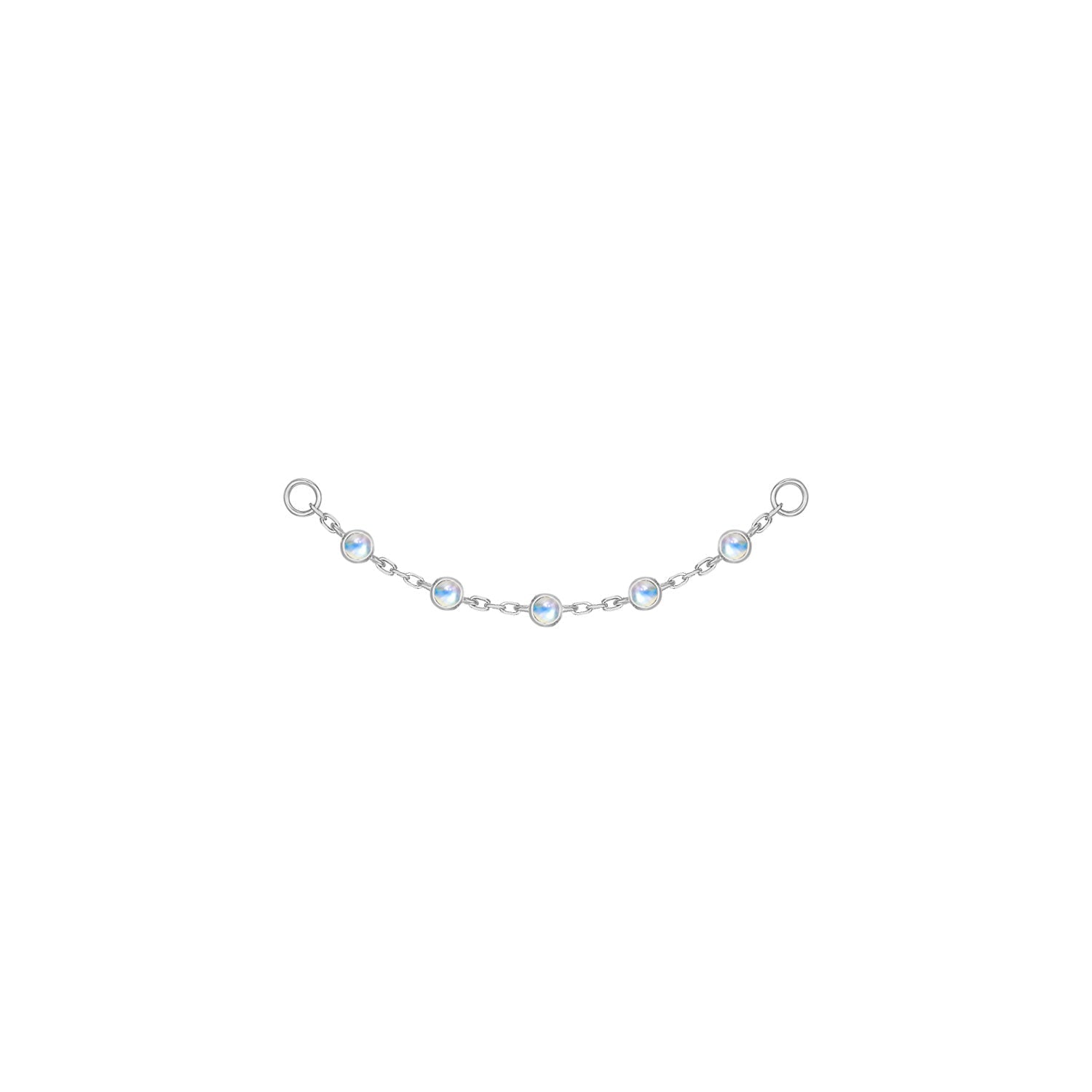 Station Chain - 5 Cabochon