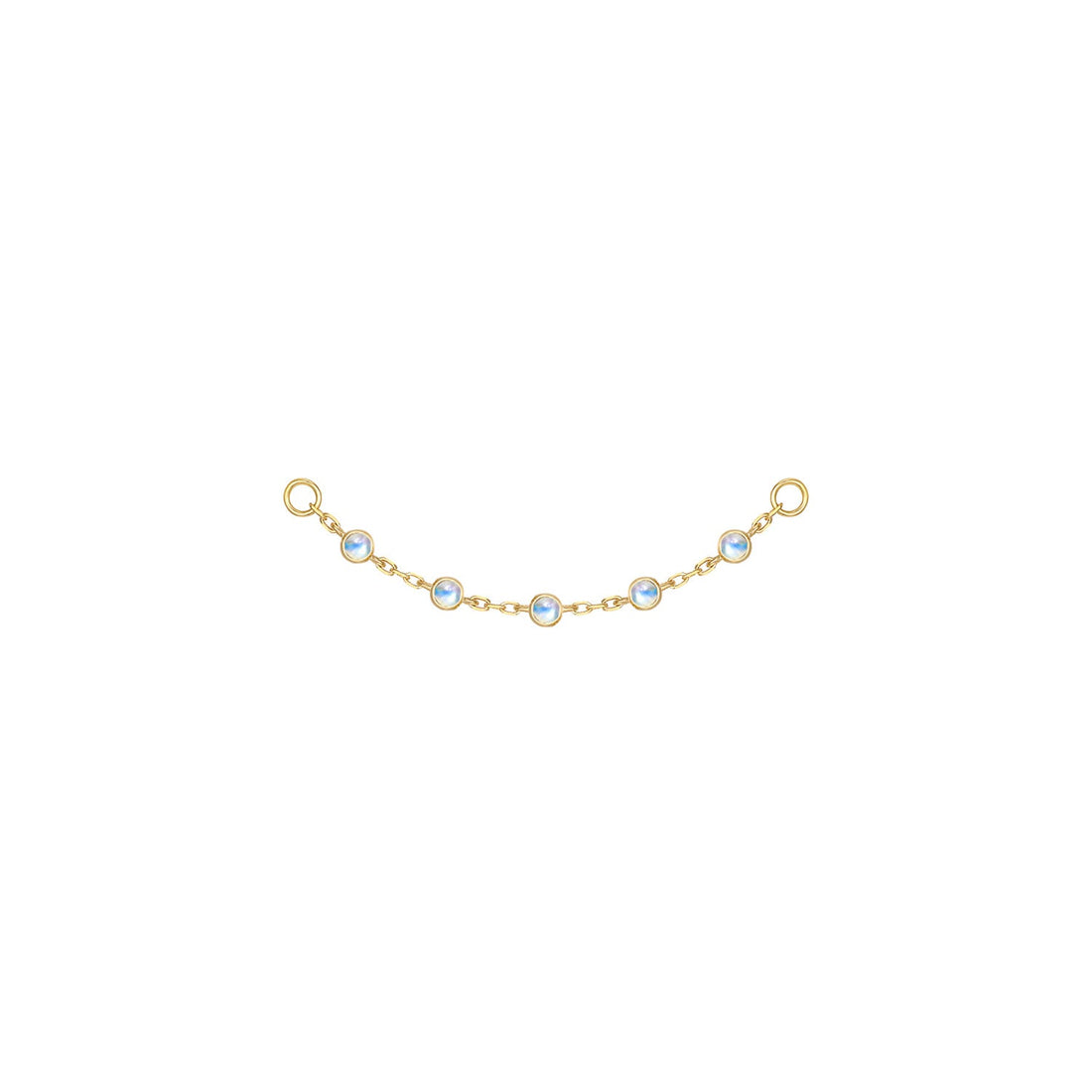 Station Chain - 5 Cabochon