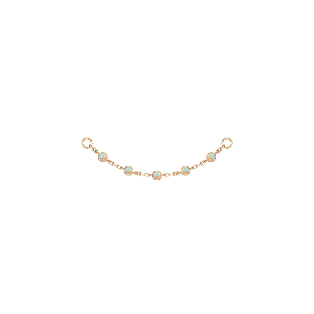 Station Chain - 5 Cabochon