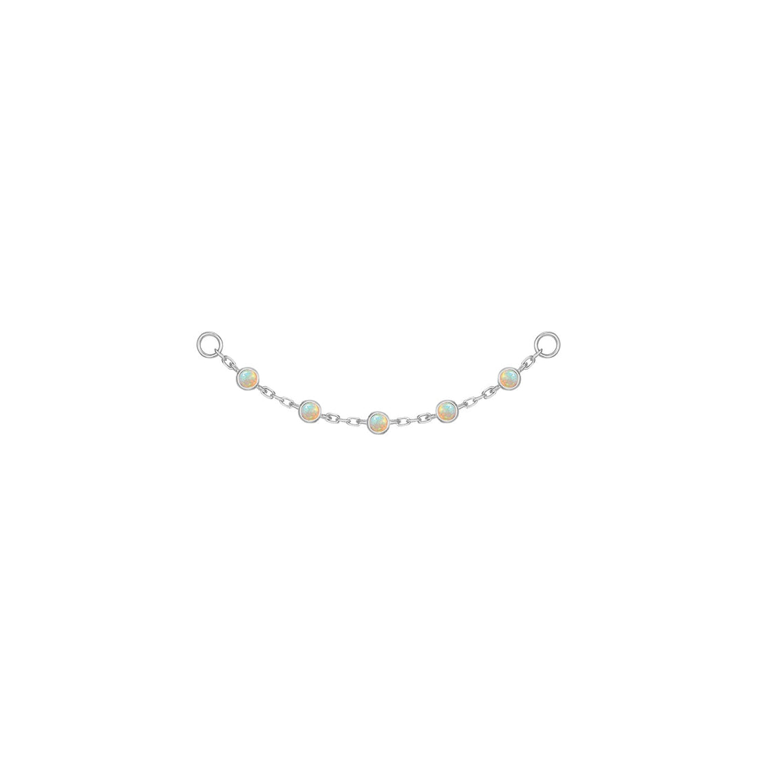 Station Chain - 5 Cabochon