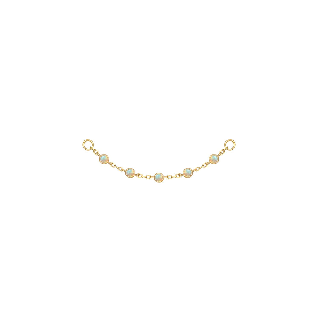 Station Chain - 5 Cabochon