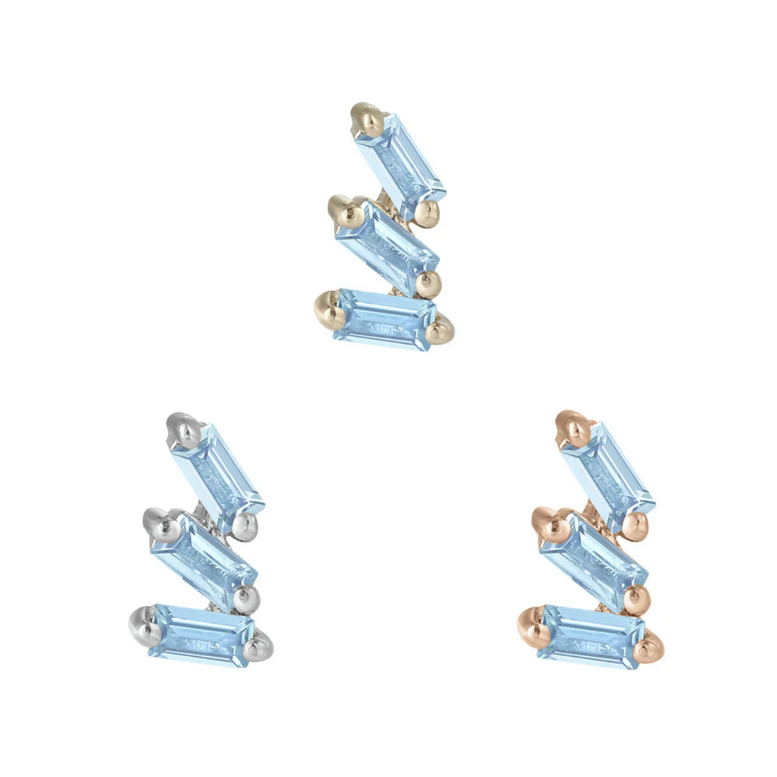 Staxx with London Blue Topaz — Buddha