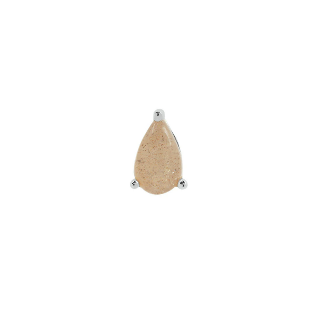 Prong Pear with Sunstone — Buddha