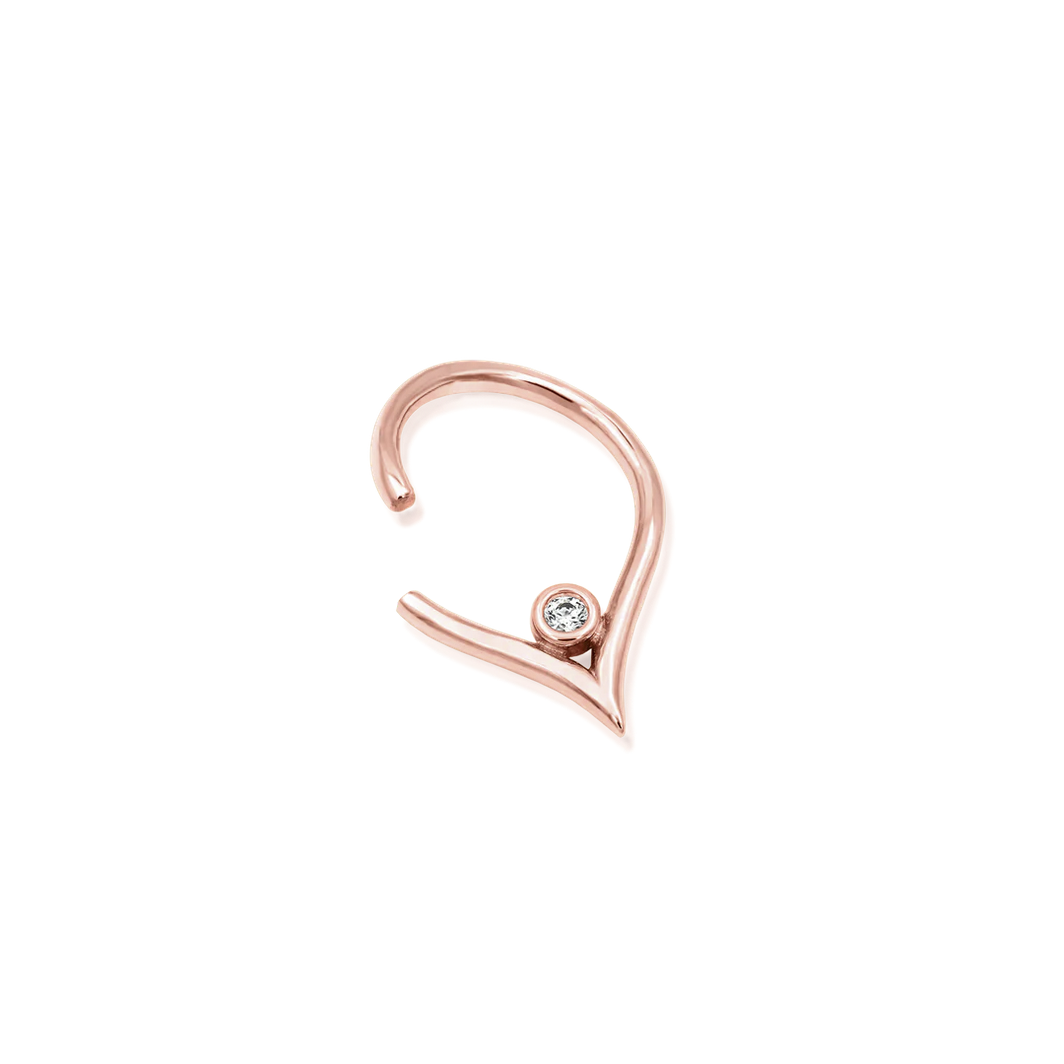 Susie Seam Ring with CZ from Junipurr (Vault)