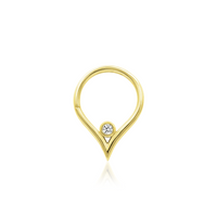 Susie Seam Ring with CZ from Junipurr (Vault)