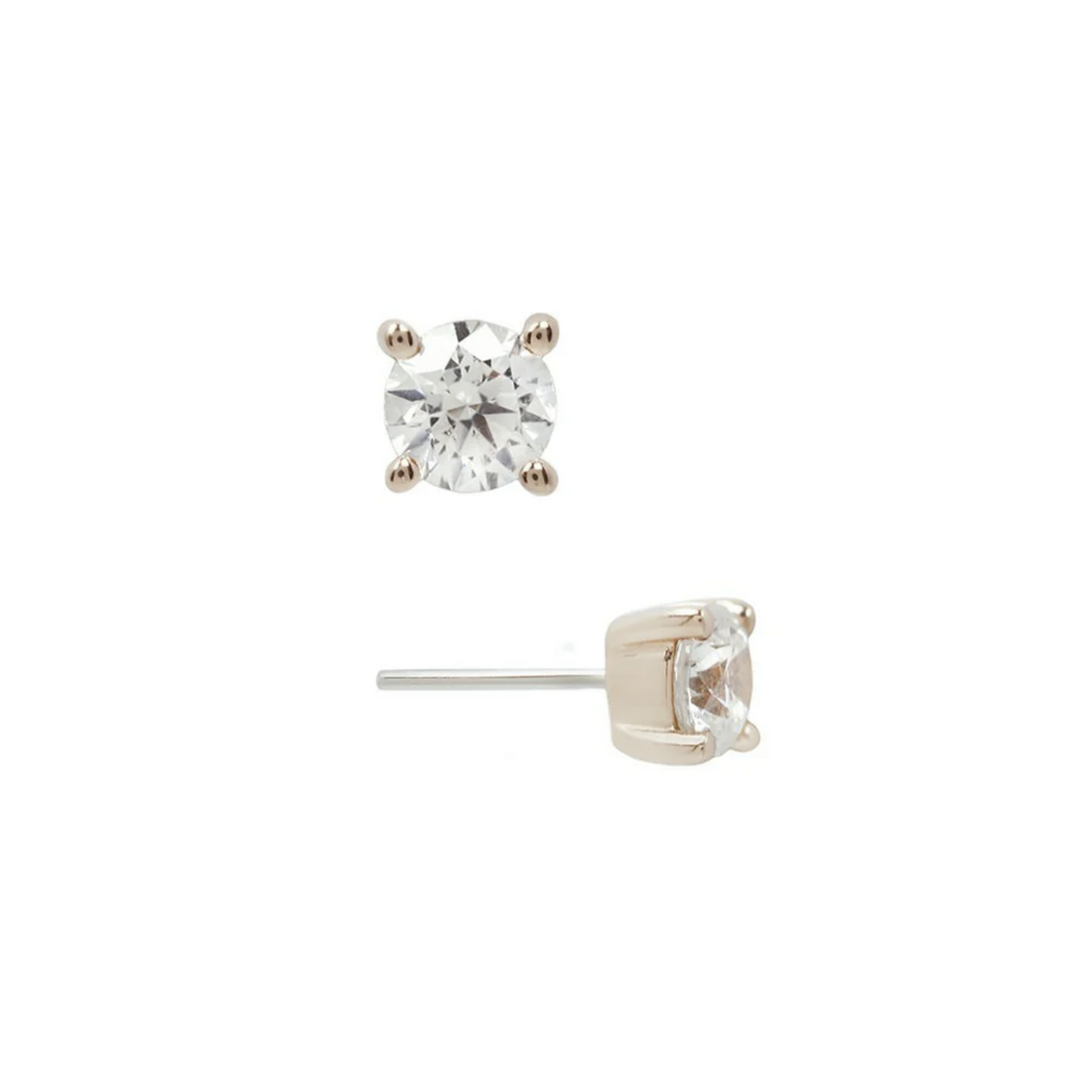 Prong Set Gem with Swarovski CZ — Buddha