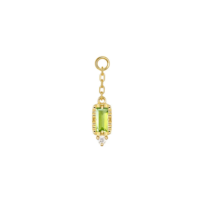 Sylvie On Chain Faceted Gemstone — Modern Mood