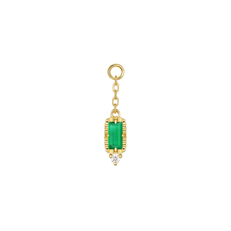 Sylvie On Chain Faceted Gemstone from Modern Mood