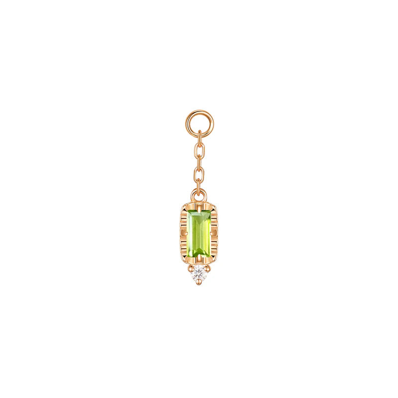 Sylvie On Chain Faceted Gemstone from Modern Mood