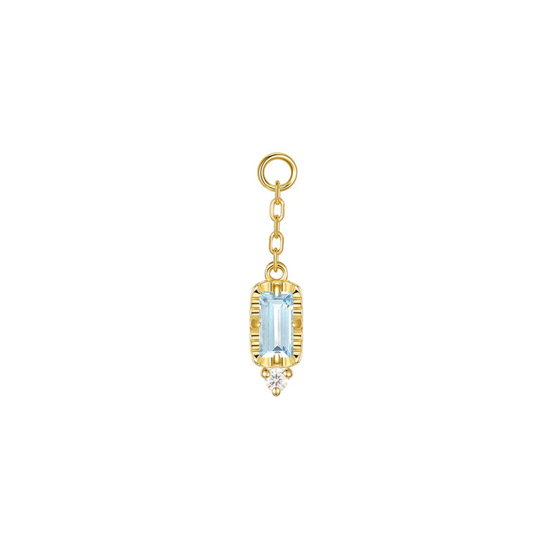 Sylvie On Chain Faceted Gemstone from Modern Mood