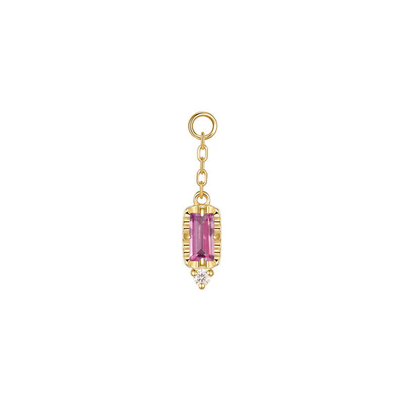 Sylvie On Chain Faceted Gemstone from Modern Mood