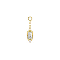 Sylvie on Chain Charm Diamond — Modern Mood