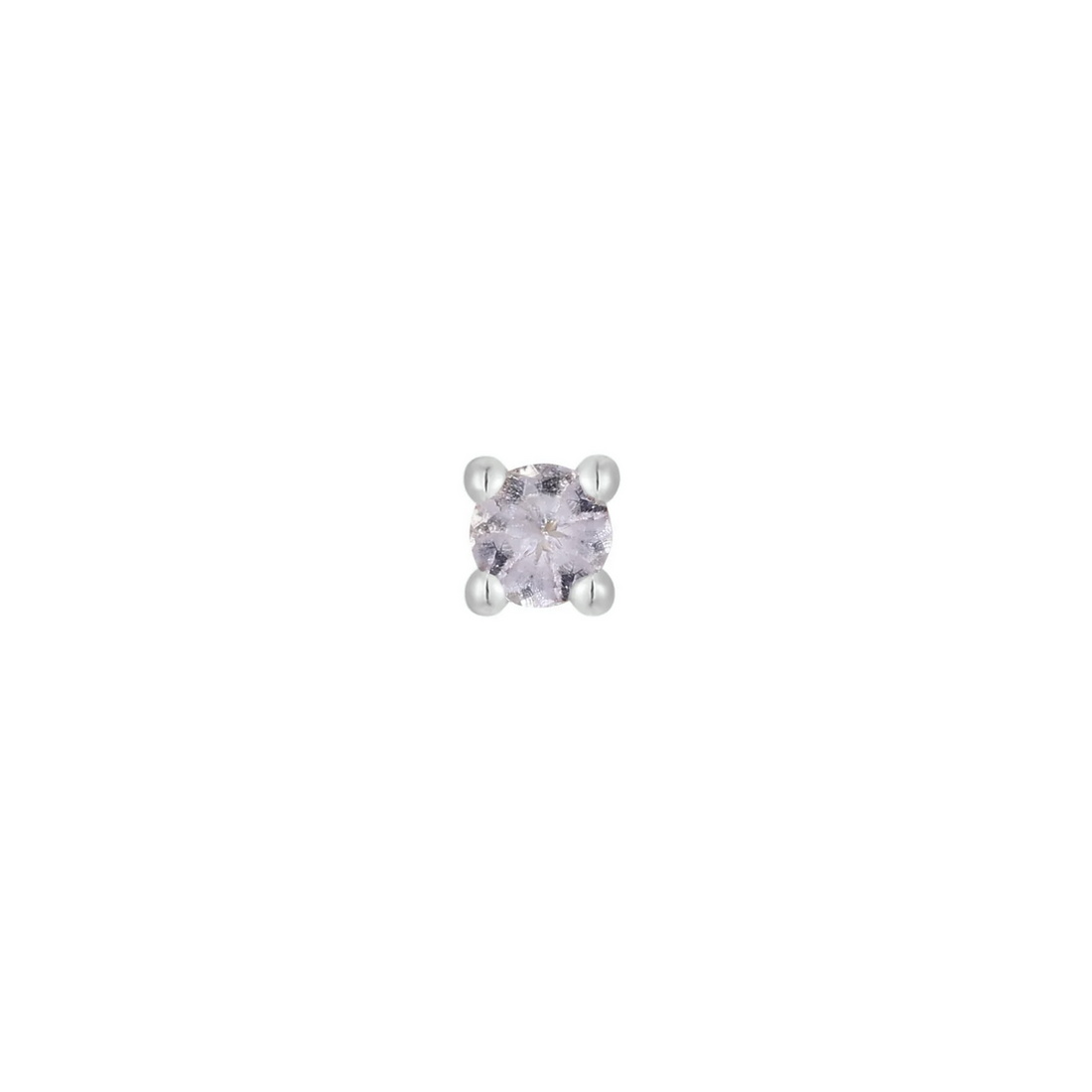 Prong Set Gem with Tanzanite — Buddha