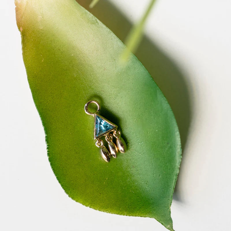 Tessa Charm Colored Gemstone — Modern Mood