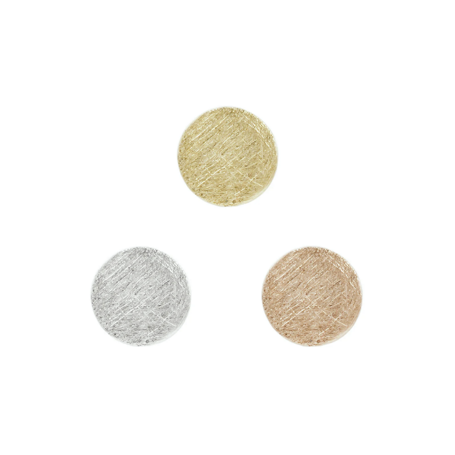 Disk with Textured Solid Gold From Buddha