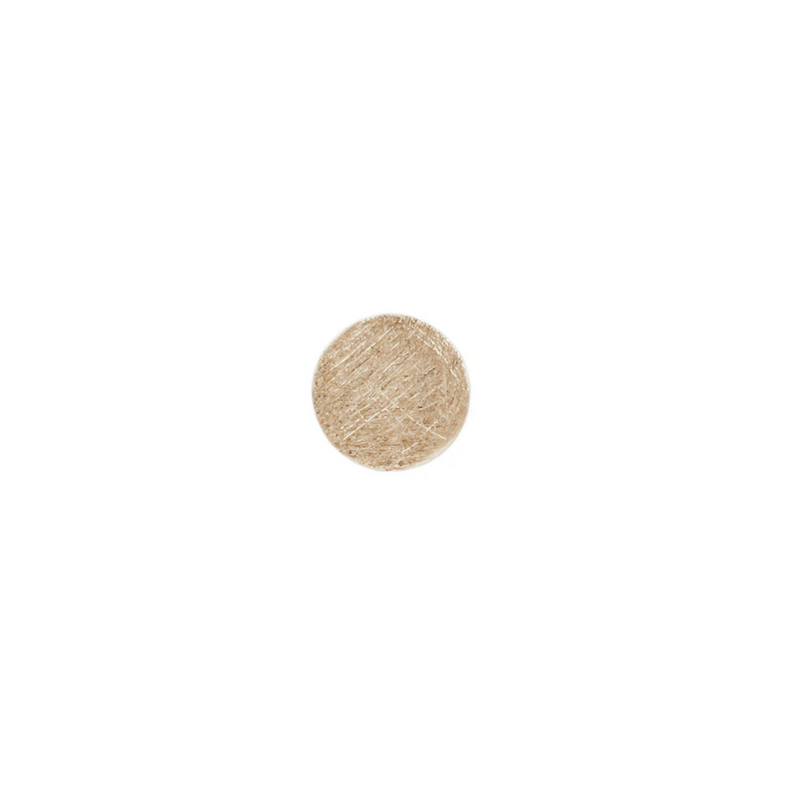 Disk with Textured Solid Gold — Buddha