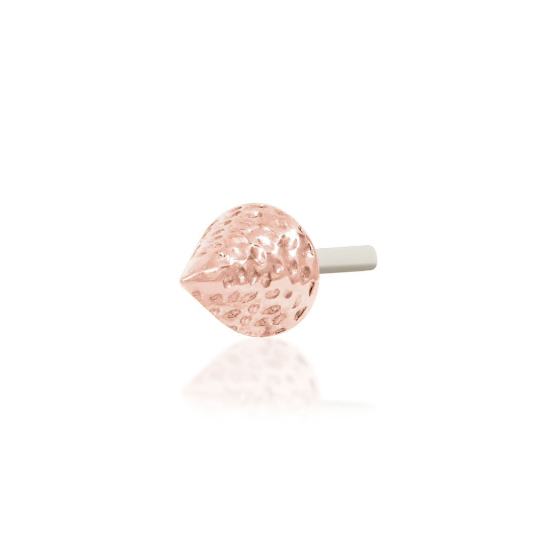Textured Spike from Junipurr White and Rose Gold (Vault)