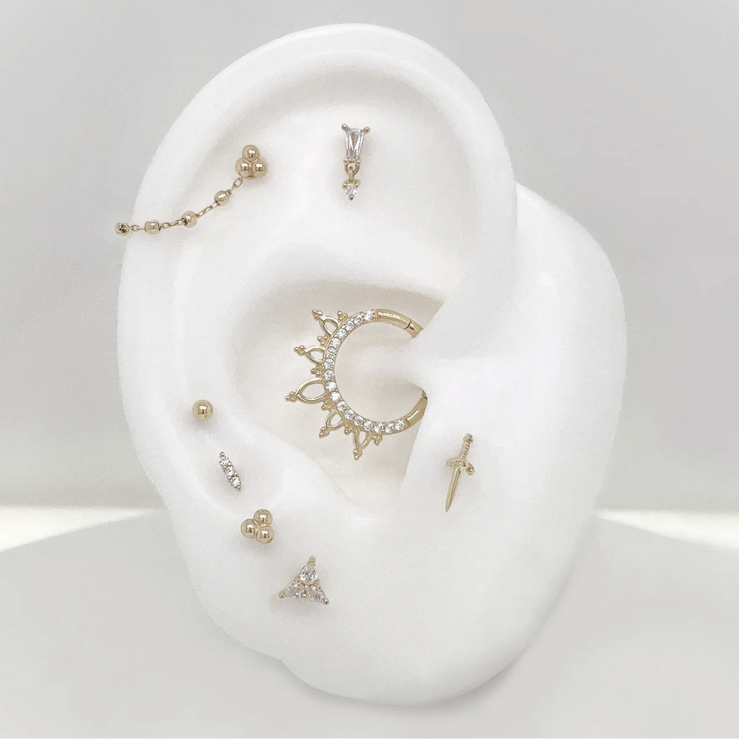 Three Bead Cluster from Buddha