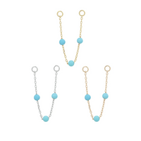 3 Bead Turqouise Chain From Buddha