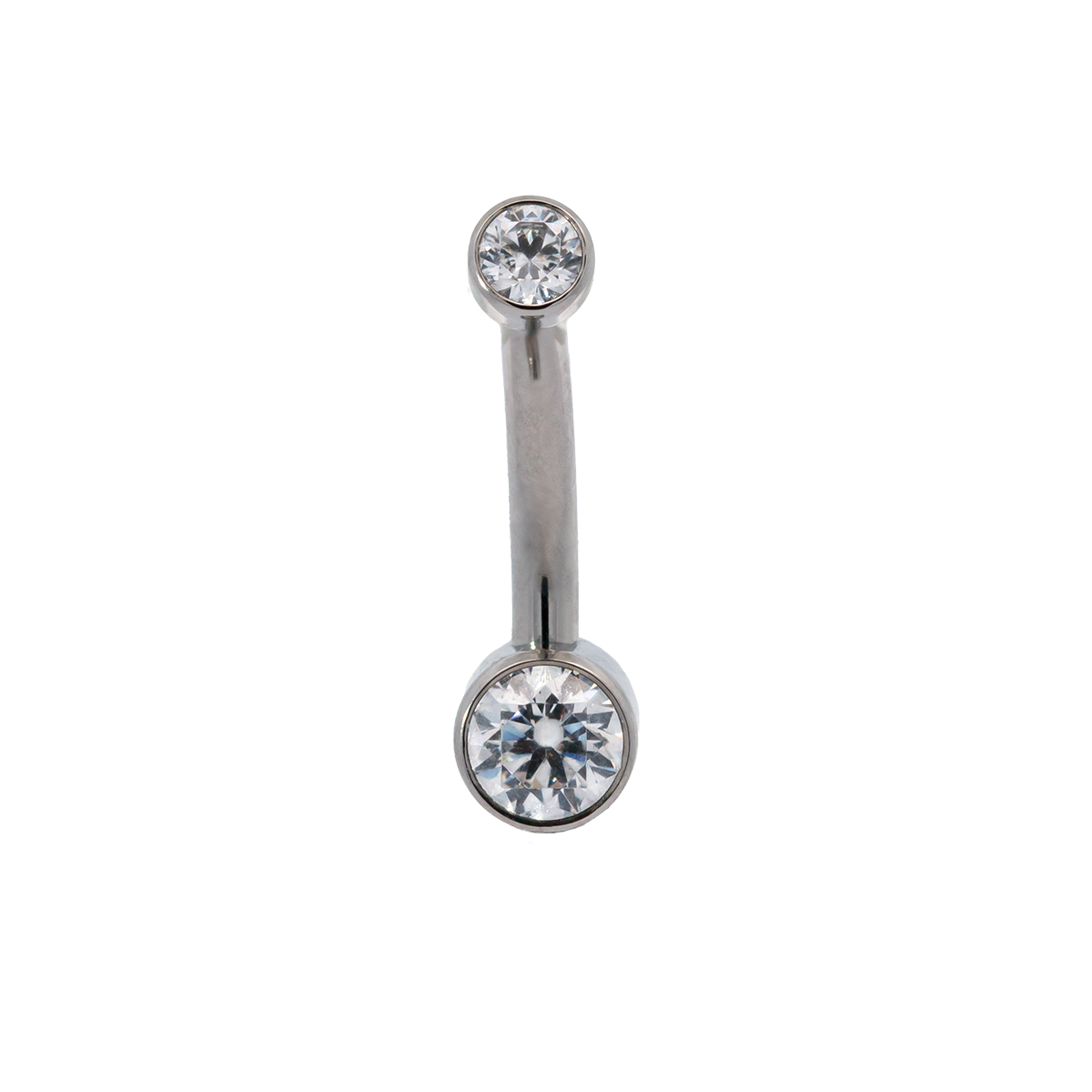 Titanium Micro Gem Curve