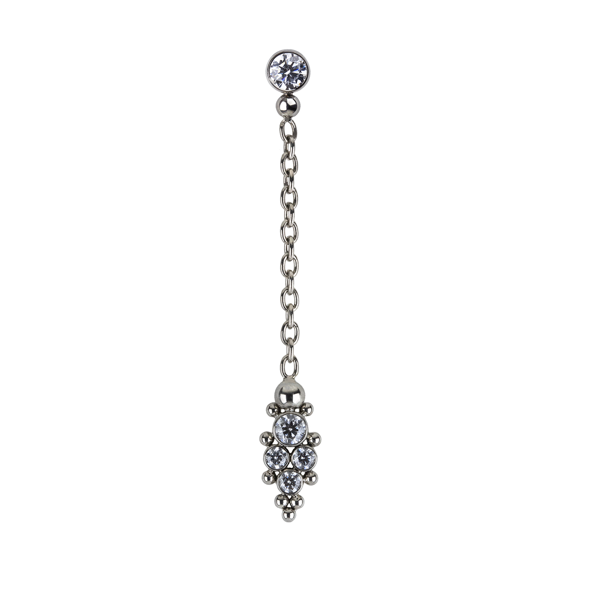 Timeless Dangle Charm Bezel Top