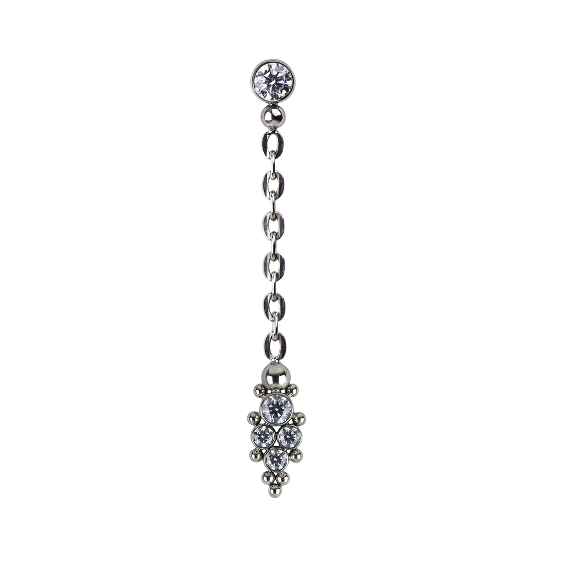 Timeless Dangle Charm Bezel Top