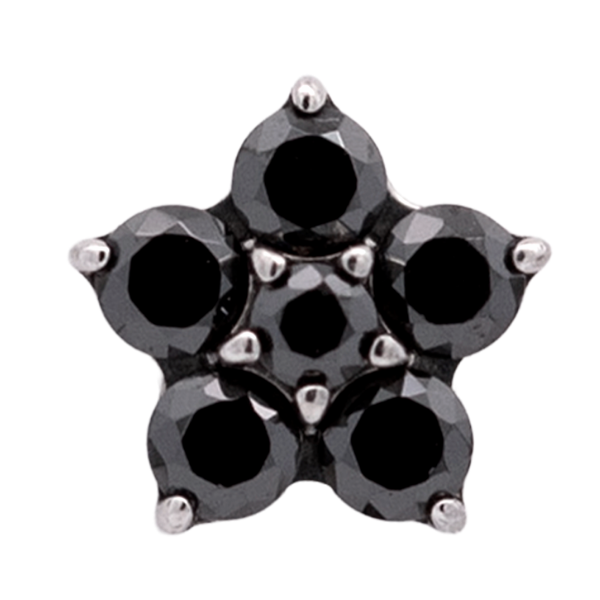 Titanium Flower Gem (5 petals)