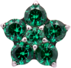 Titanium Flower Gem (5 petals)