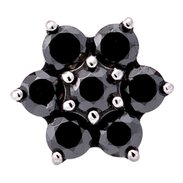 Titanium Flower Gem (6 petals)