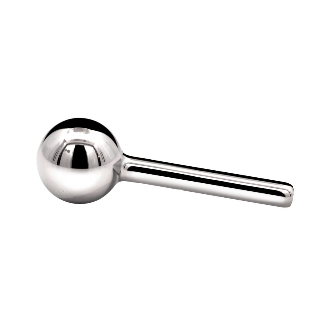 Titanium 16g Barbell with Fixed Ball - Threadless